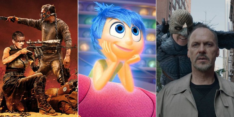 Top 10 films 2015 : Mad Max: Fury Road, Vice-Versa…