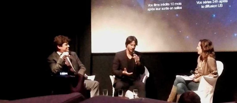 Rencontre avec Keanu Reeves pour OCS spécial Cannes 2016