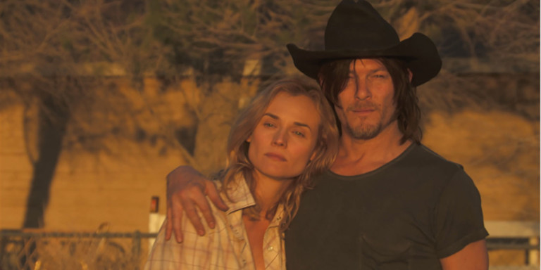 Norman Reedus et Diane Kruger à l&rsquo;affiche de Sky