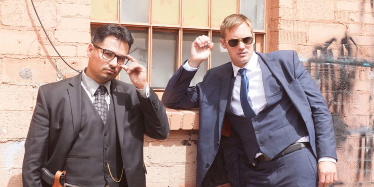 War on Everyone : Rencontre avec Alexander Skarsgård, Michael Peña & John Michael McDonagh