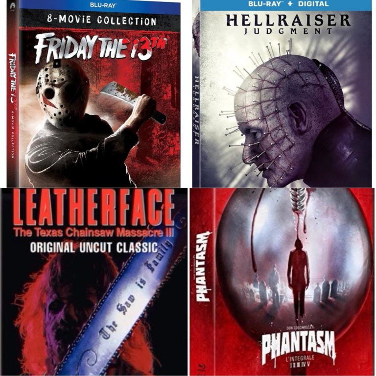Leatherface, Pinhead et Jason Voorhees bientôt de retour en Blu-ray aux USA