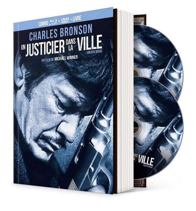 Un Justicier dans la ville 1 & 2 en DVD, Blu-ray et Mediabook chez Sidonis Calysta