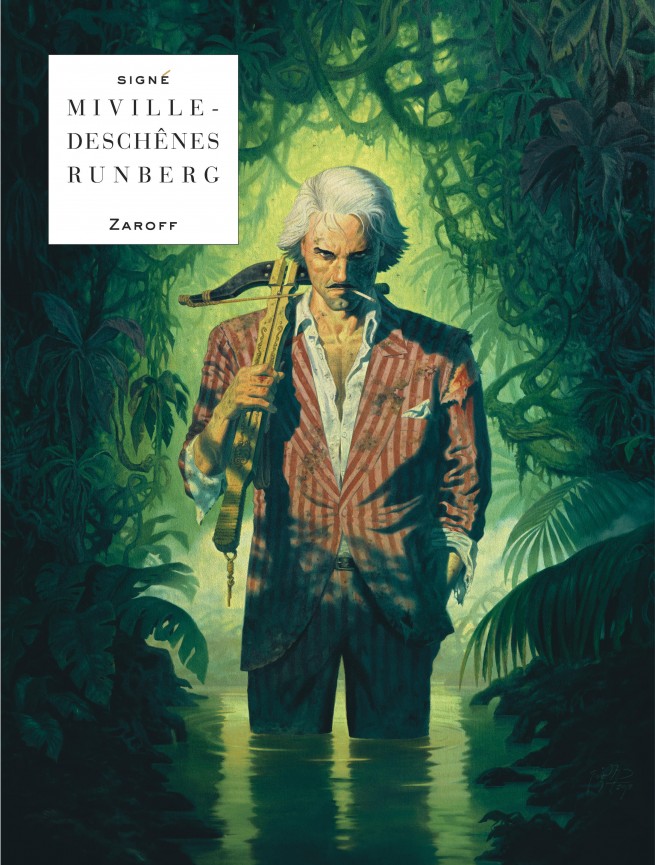 Zaroff, une bande dessinée de François Miville-Deschênes et Sylvain Runberg