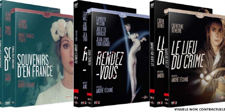 Trois classiques d&rsquo;André Téchiné en DVD et Blu-ray chez Carlotta