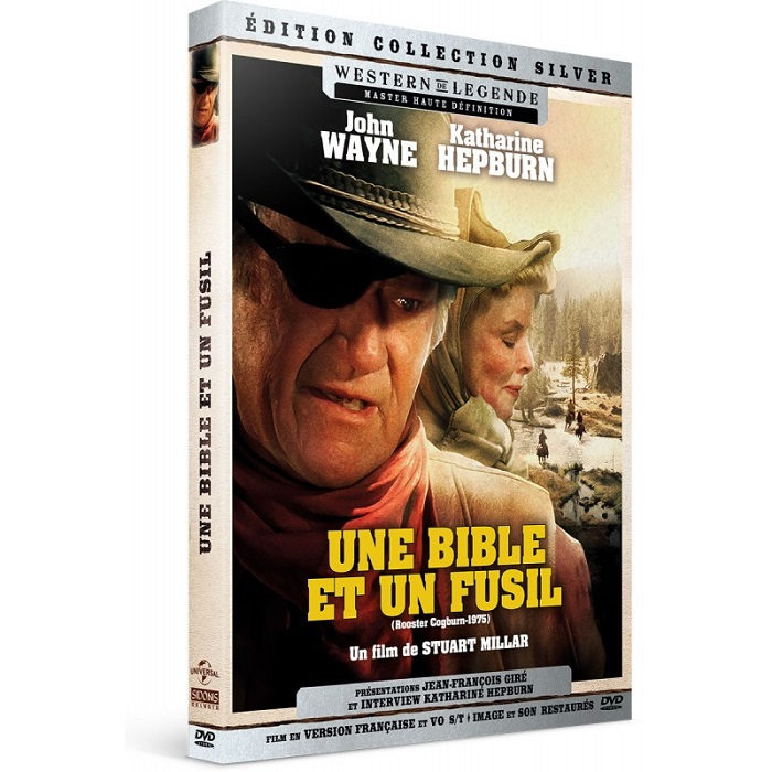Une Bible et un fusil, avec John Wayne et Katharine Hepburn, en DVD