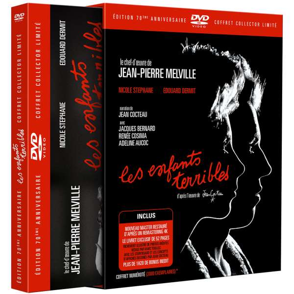 Les Enfants terribles de Jean-Pierre Melville en mediabook : un film, deux auteurs