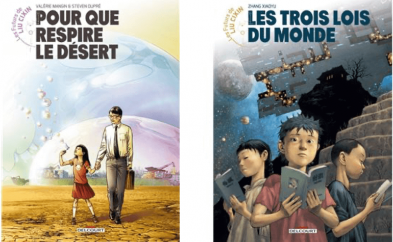 Deux nouveaux Liu Cixin en BD aux éditions Delcourt