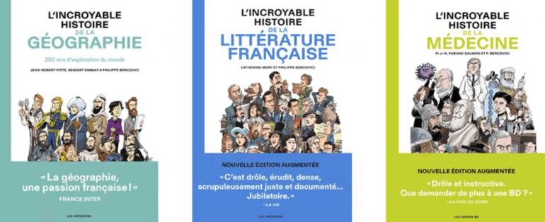 Littérature française, géographie, médecine : trois « Incroyables Histoires » portées en BD