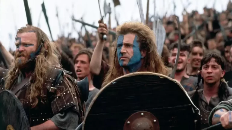Braveheart, l&rsquo;épopée épique, arme fatale de Mel Gibson