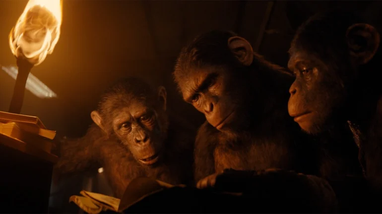 La Planète des Singes : le Nouveau Royaume – le choc des savoirs