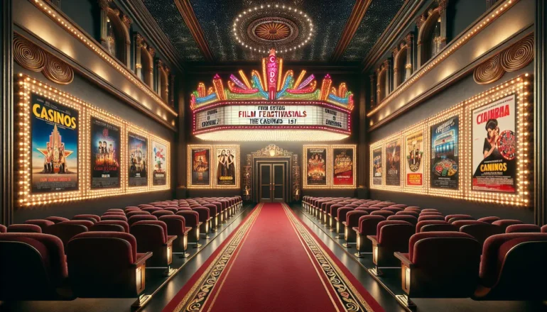 Le rôle des festivals de cinéma dans la promotion des films sur les casinos avec Cazeus
