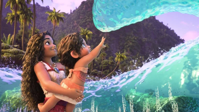 Vaiana 2 : le bleu lumière ?