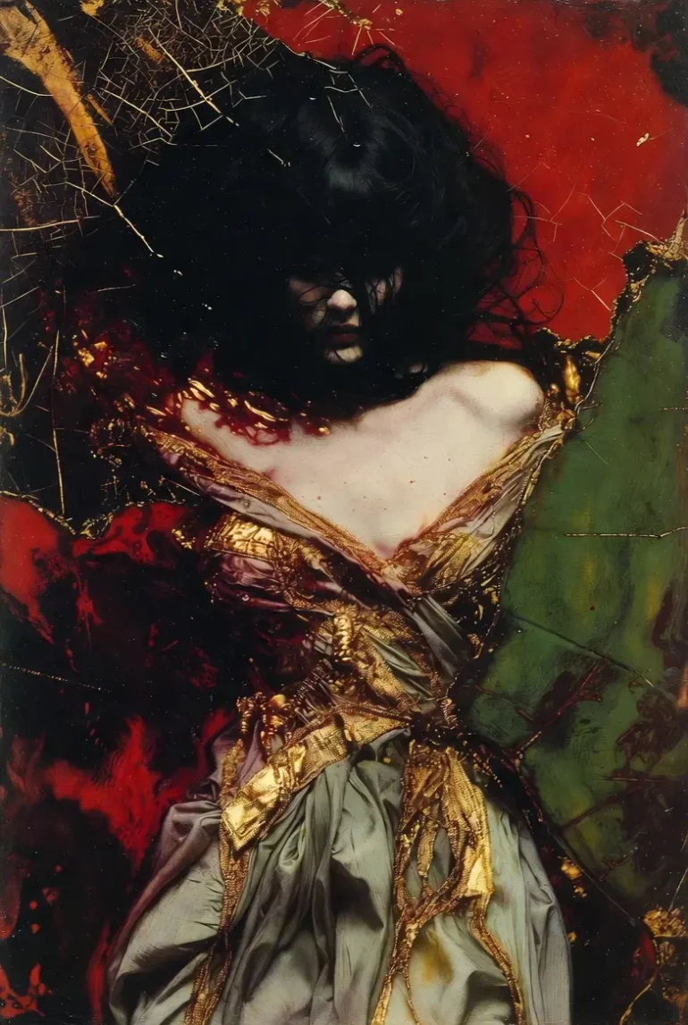 The Bride! : la robe vivante entre couture, peinture et réanimation